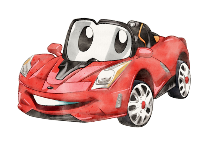 Dobbeltseng Luk 160x80 - Racerbil