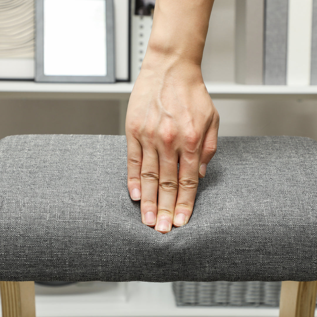 Ergonomisk gyngestol til knæ til hjemmekontor for at forbedre kropsholdningen, grå