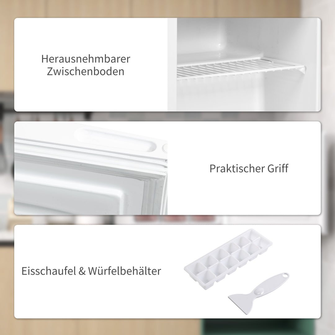 Minifryser, 35 L fryserum, 5-trins temperaturkontrol, hvid