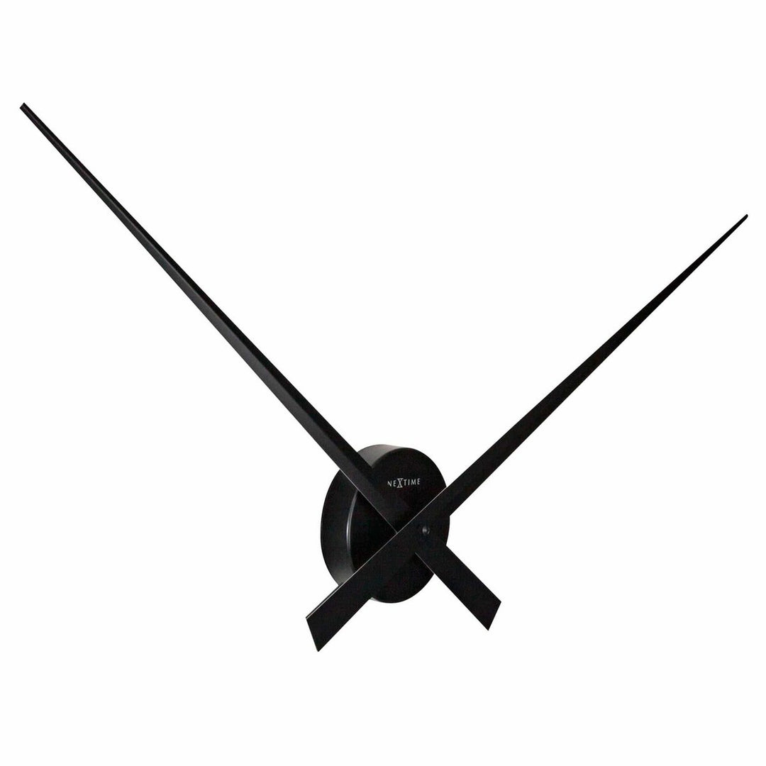 Stort vægur 85cm-Aluminium-NeXtime 'Hands'