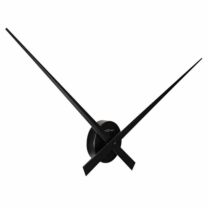 Stort vægur 85cm-Aluminium-NeXtime 'Hands'