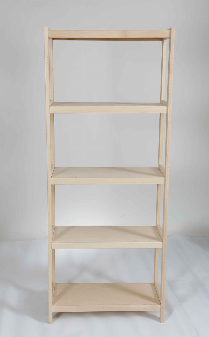 Bogreol i bøgetræ STRONG, 5 hylder, 173x80x43 cm
