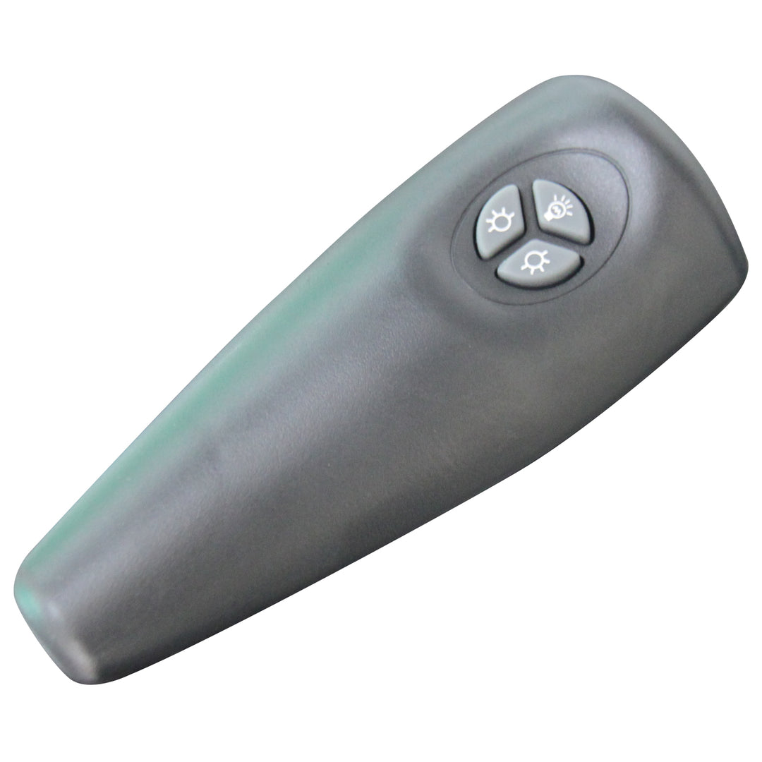 Infrarød varmeapparat 2000W – terrassevarmer med fjernbetjening, LED-display, 3 varmeindstillinger og IP45 beskyttelse