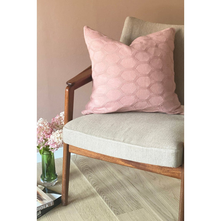 Herdis Pillow-Cover Blush Pink