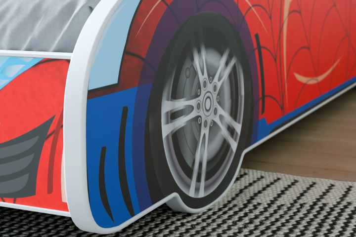 SPIDER børneseng 140x70 - med madras