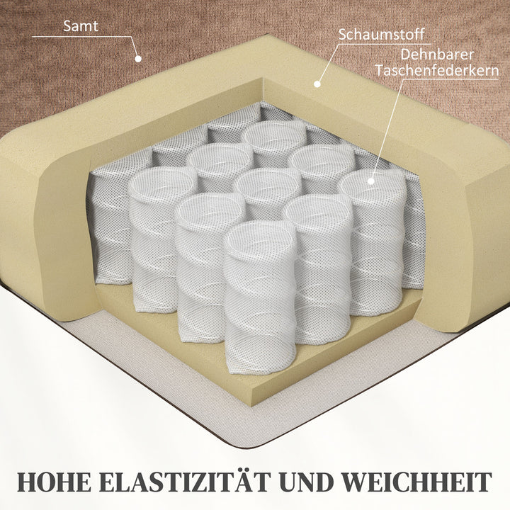 Lænestol med massagefunktion, 90x93x110cm, brun