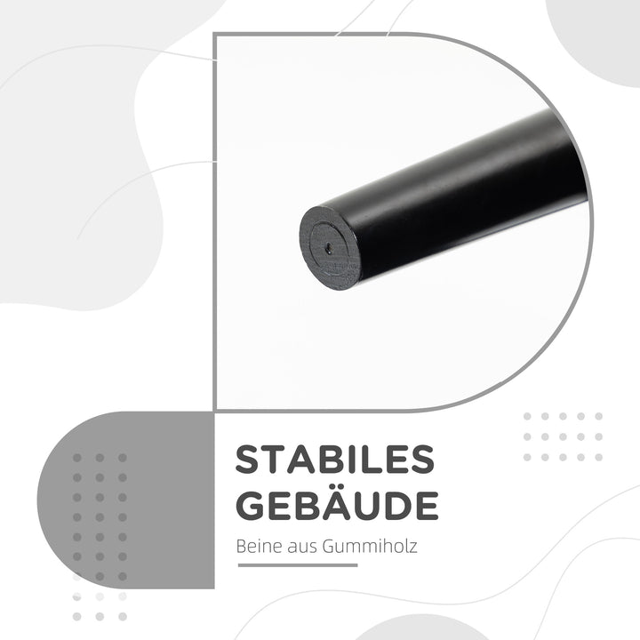 Bænk, sengebænk, robust konstruktion, blød polstring, 102x36x51 cm, grå