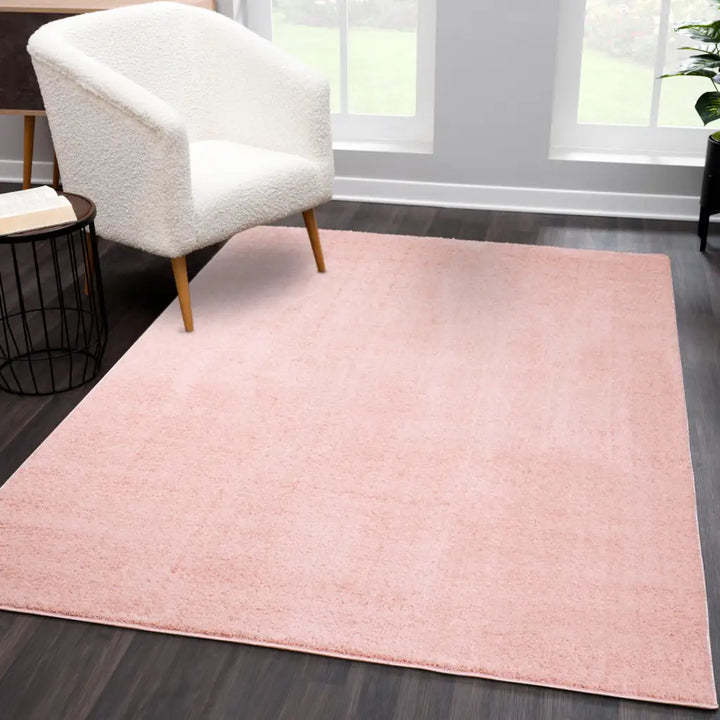 Shaggy tæppe Softshine pink 80x150 cm