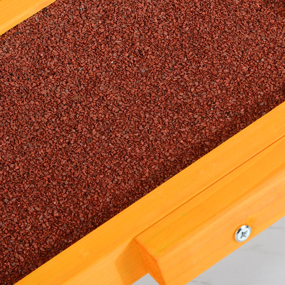 Hundevippe til agilitytræning, skridsikker, bæreevne op til 50 kg, 180 x 30 x 30 cm