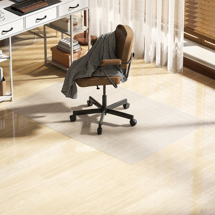 Gulvmåtte, skridsikker, 1,5 mm tyk, 100 x 150 cm, transparent