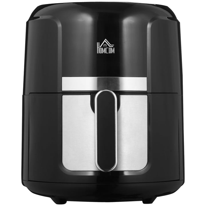 4L airfryer, 12 programmer, 80-200°c temperatur, non-stick belægning, sort
