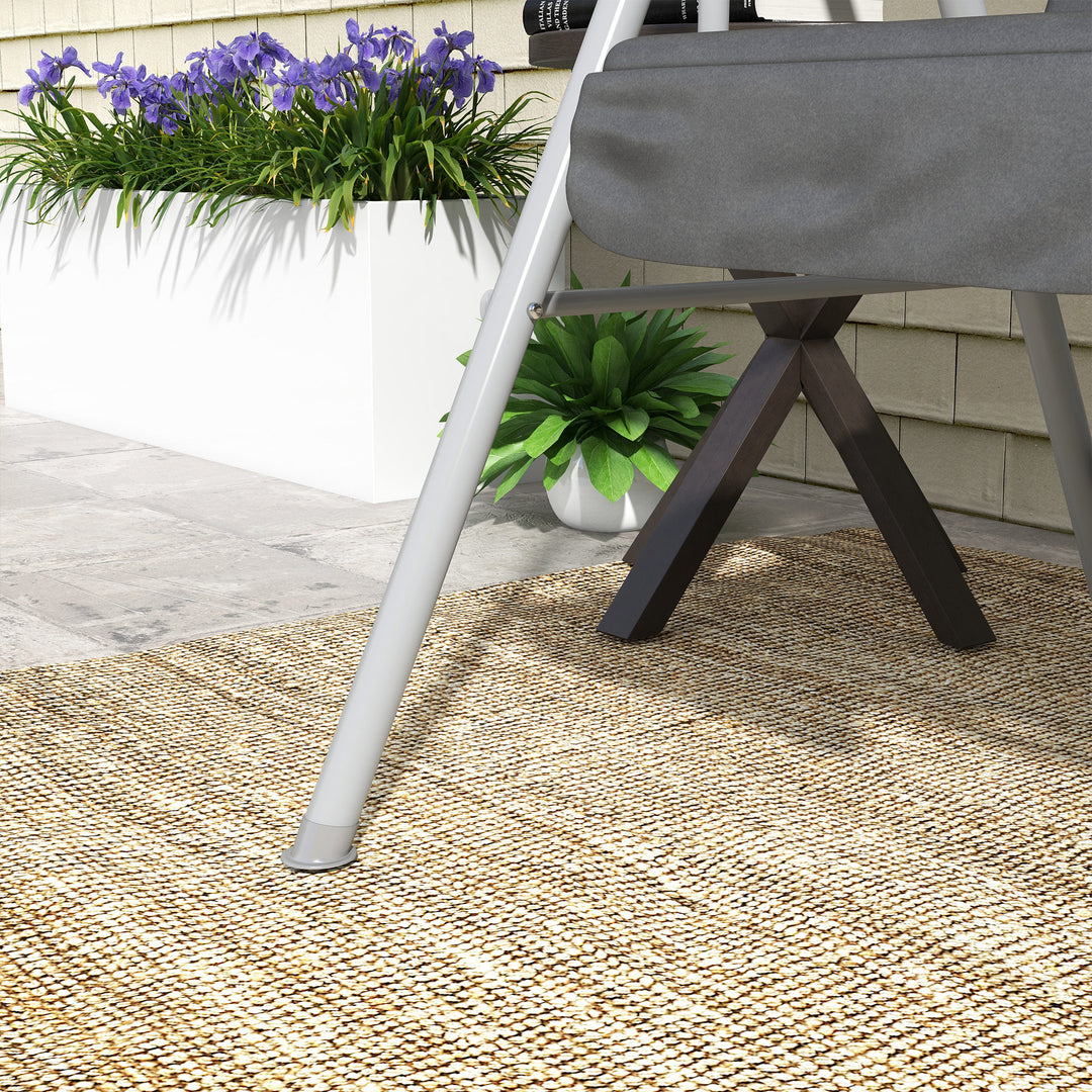 2-Personers verandagynge med baldakin og bord, metalstel, op til 180 kg, 175 x 110 x 165 cm, sort