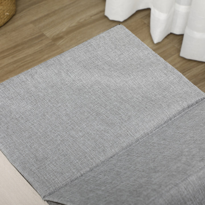 Kattehus med kradsetræ, inklusive legebold, kattehule, 65 cm x 41 cm x 45,5 h cm, brun + hvid + beige