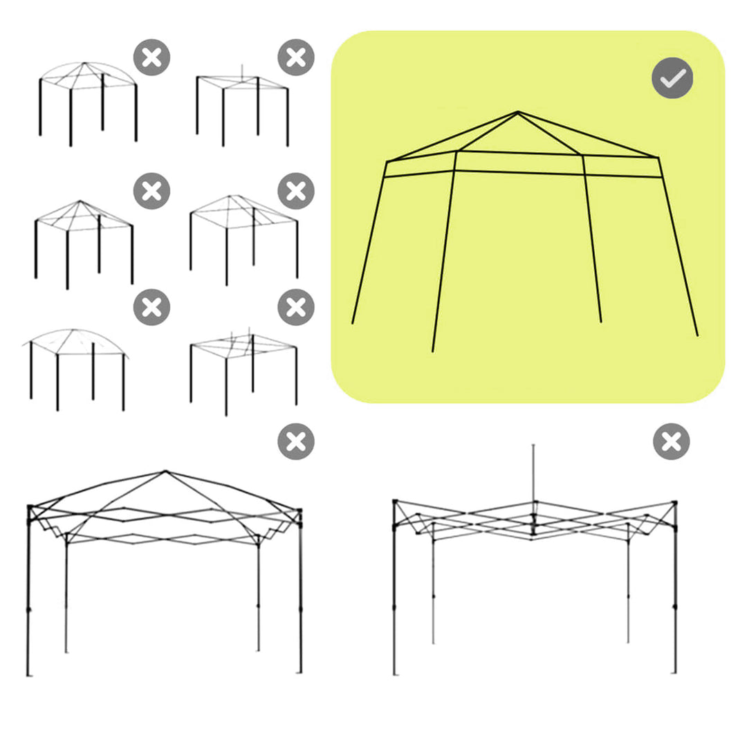 Gazebo udskiftningstag, udskiftningspresenning til 3 x 3 m havepavillon, udskiftningstag til havetelt, upf 50+, oxfordstof, mørkegrå