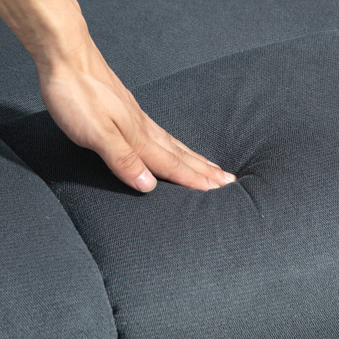 Hævestol med blødt betræk, lænestol med fjernbetjening og sidelommer, grå