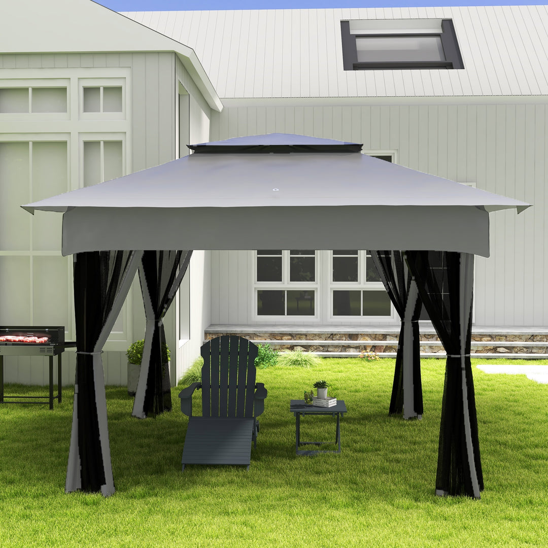 Kulgrill, justerbar grillrist, 1 rotisseriespyd, 118 x 32 x 90 cm, sort + sølv