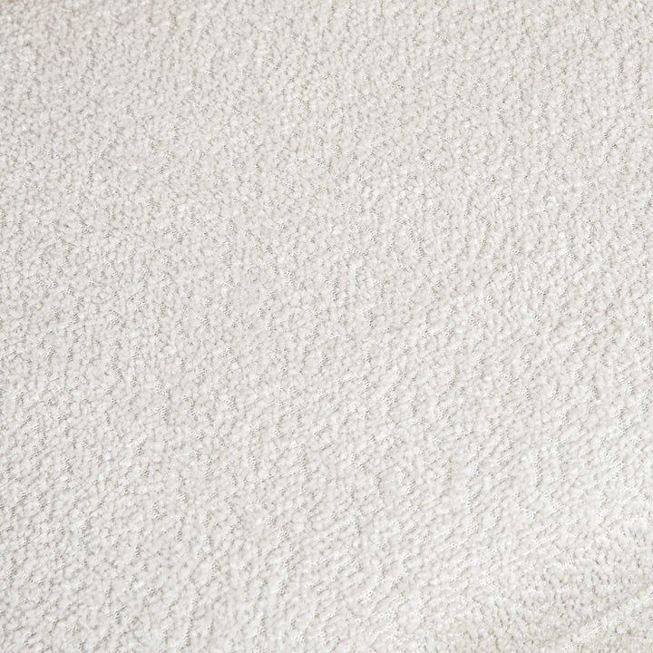 Polstret opbevaringsbænk med skobænk, 105 cm x 44 cm x 45,5 cm, creme/beige