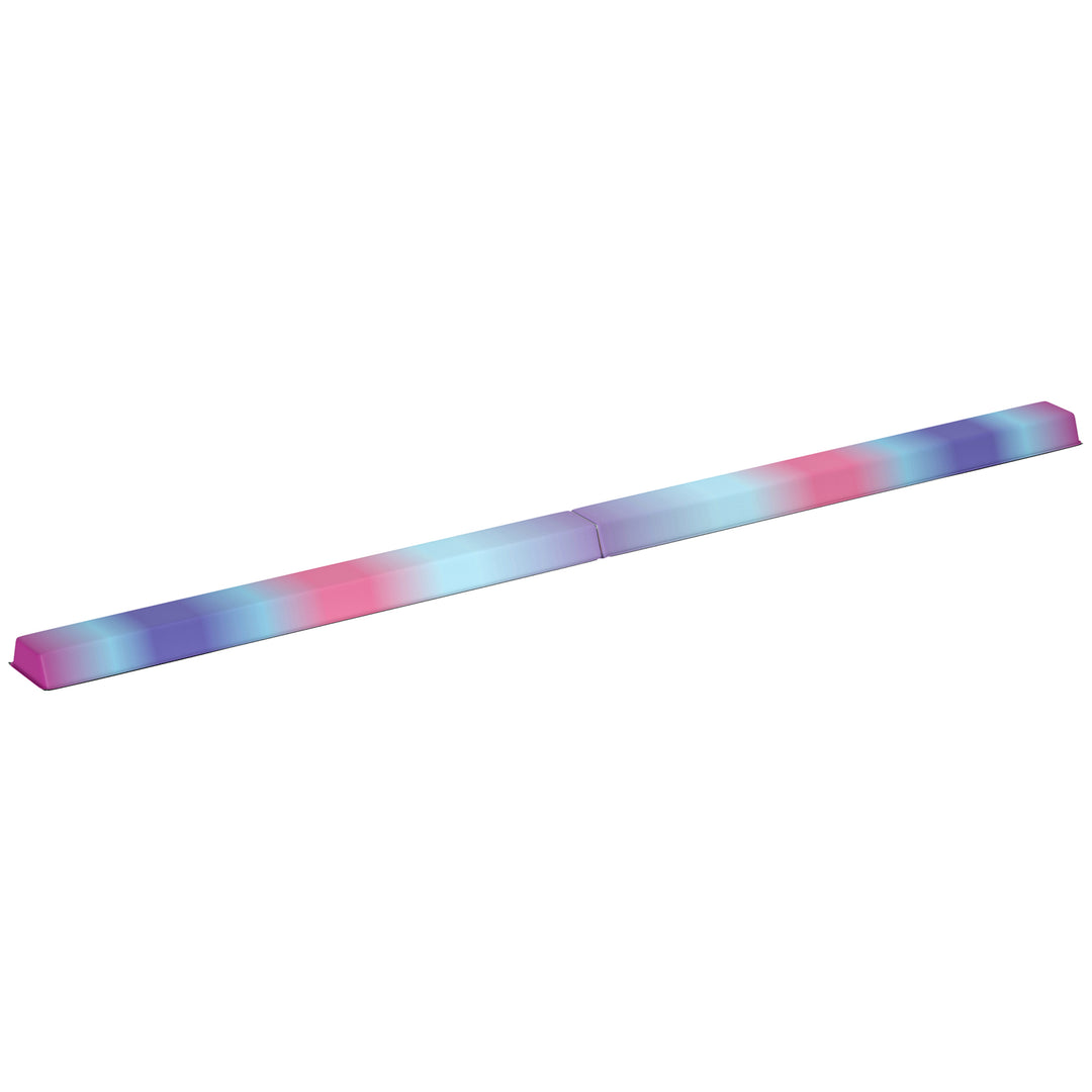 236 cm foldbar balancebom til teenagere 80 kg farverig