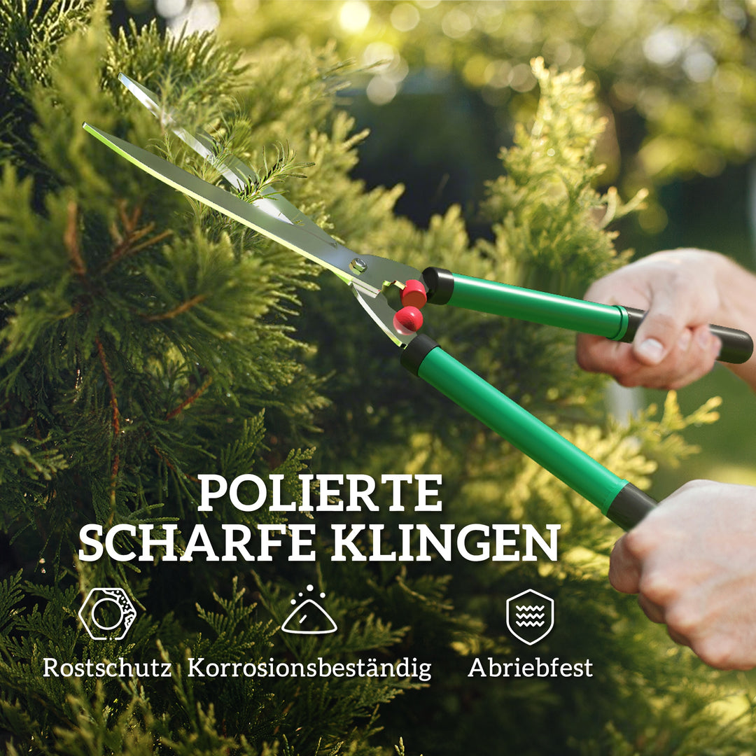 Havesakssæt 2-delt klingelængde 40 cm beskæresaks med non-stick belagte metalklinger