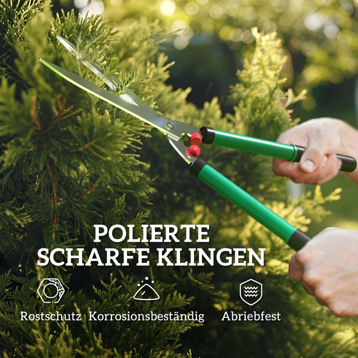 Havesakssæt 2-delt klingelængde 40 cm beskæresaks med non-stick belagte metalklinger