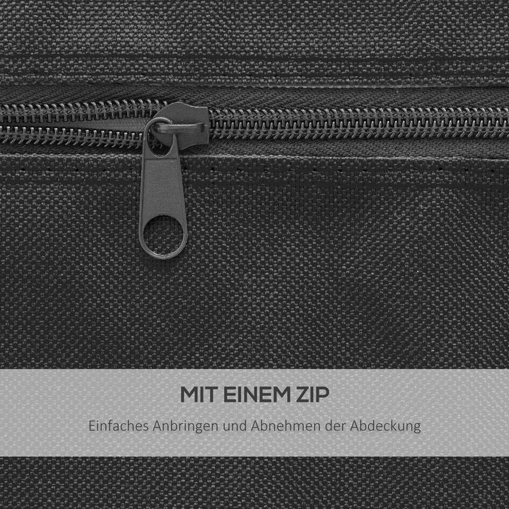 Bordtennisbordbetræk, vandtæt, uv-resistent, 275l x 153b x 5h cm, sort