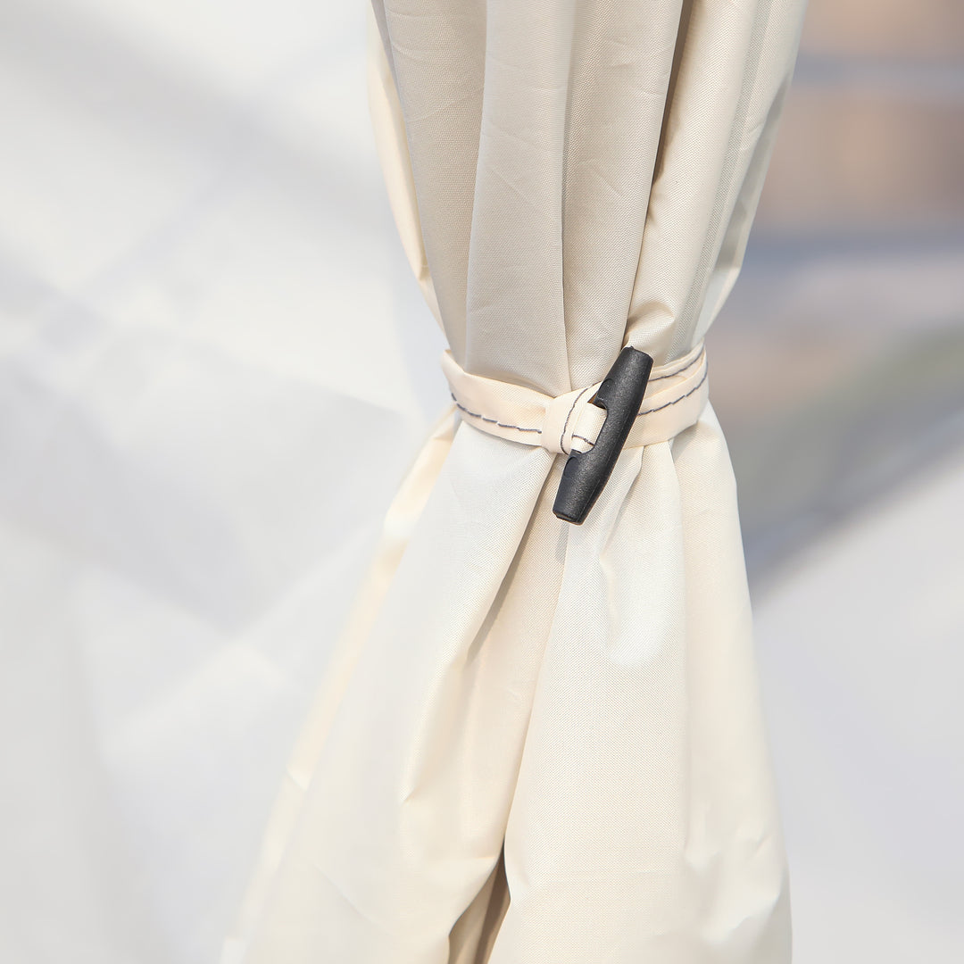 Campingtelt 6-8 personers telt familietelt med forhal, glasfiber, blå, 518 x 487 x 237 cm