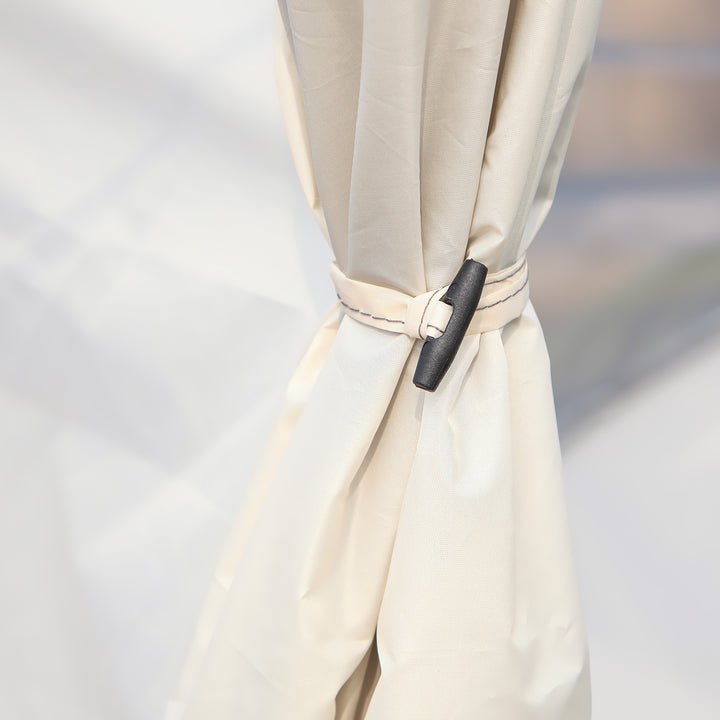 Campingtelt 6-8 personers telt familietelt med forhal, glasfiber, blå, 518 x 487 x 237 cm