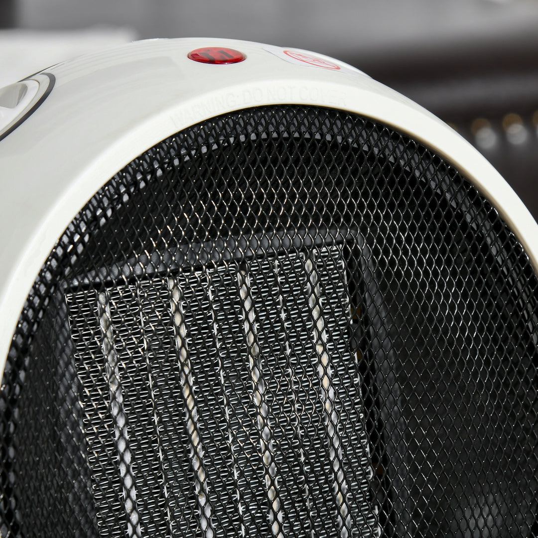 Varmeblæser / elvarmer til hjemmet – 2 niveauer 900W/1500W