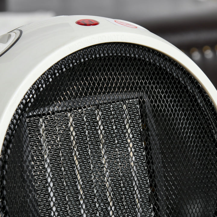 Varmeblæser / elvarmer til hjemmet – 2 niveauer 900W/1500W