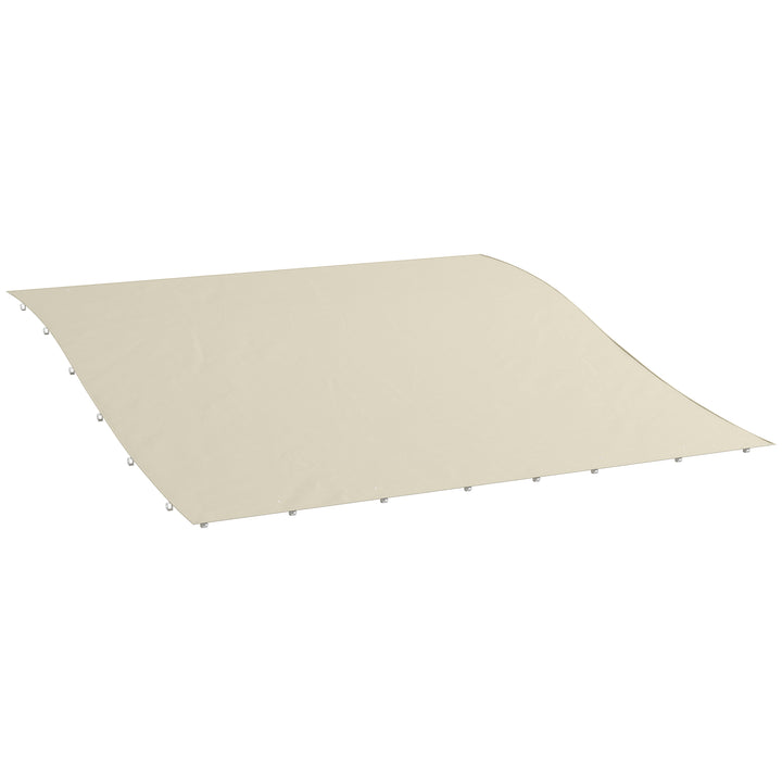 Markiseudskiftningstag, vejrbestandigt, 297 cm x 243 cm, beige