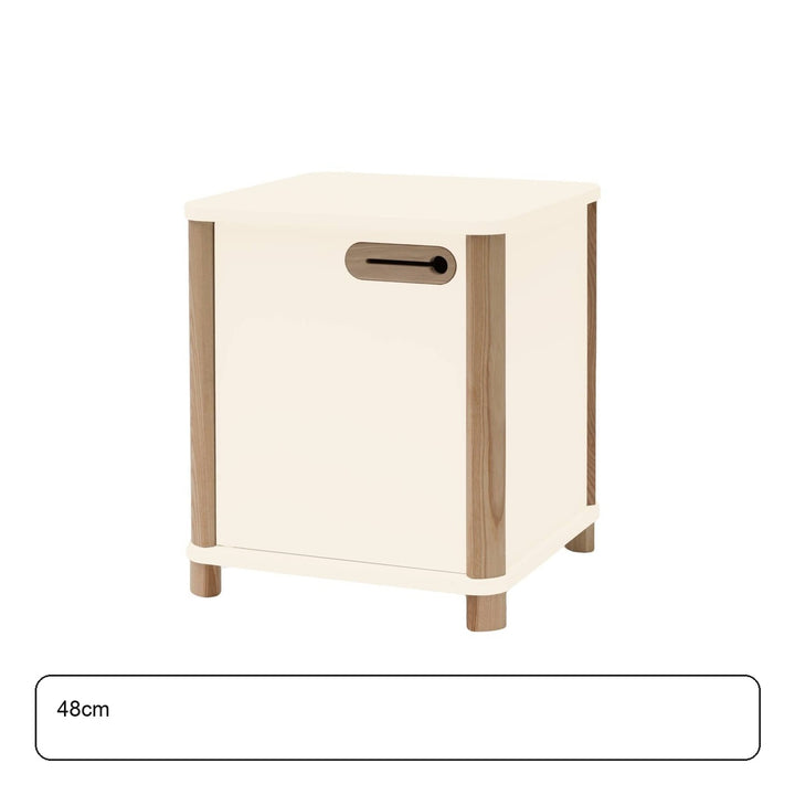ASHME Skrivebordsskab B 42 x D 42 x H 48cm - Kridthvid – maaldigram