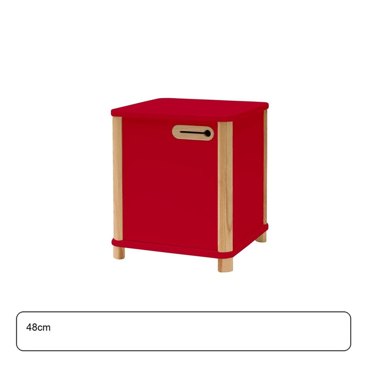 ASHME Skrivebordsskab B 42 x D 42 x H 48cm - Rød – maaldigram