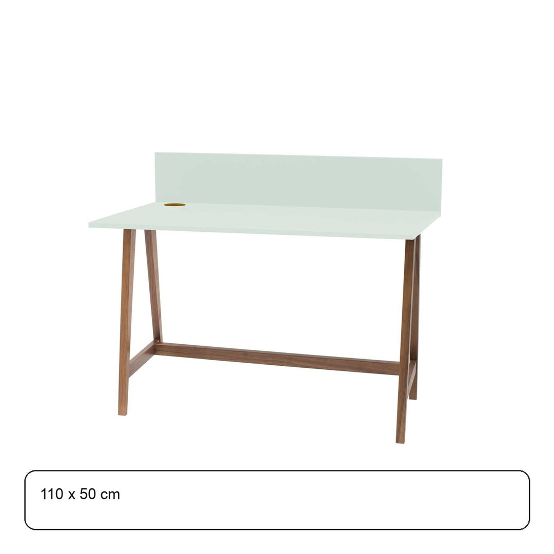 LUKA Skrivebord 110x50cm Fleeting Mint – maaldigram