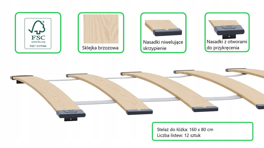 FORMULA børneseng 160 x 80 cm