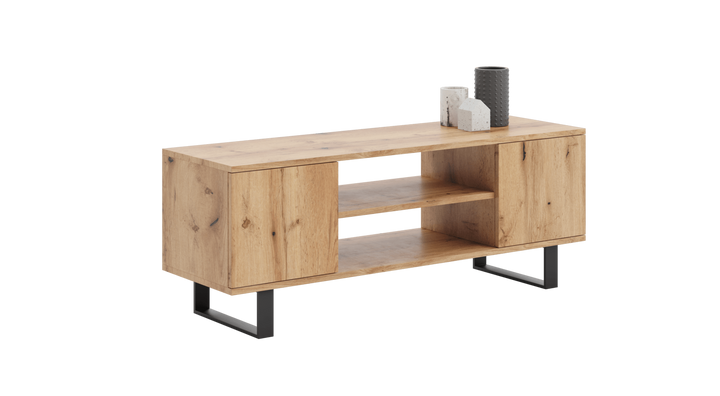 Focus RTV-skab 135 cm - Loft Oak Craft