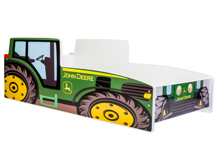 Traktor børneseng grøn 140x70