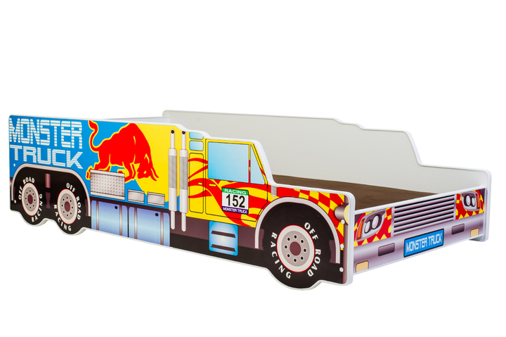 Børneseng 160x80 - Monster Truck
