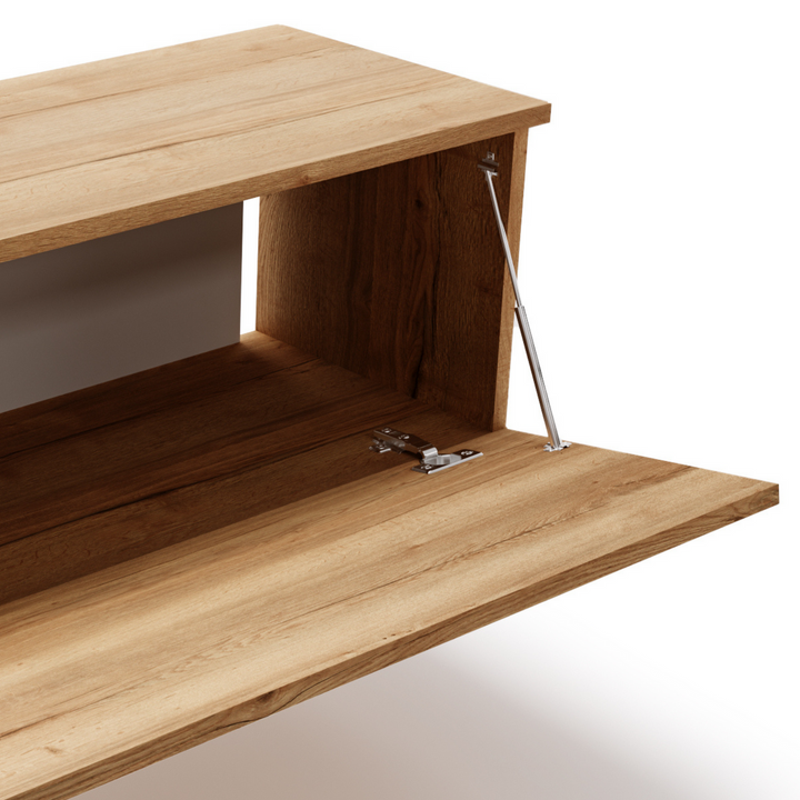 RTV-skab Nicole 160 cm - farve Oak Craft