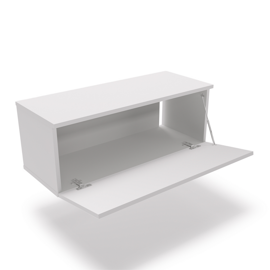 RTV-skab Nicole 80 cm - farve hvid