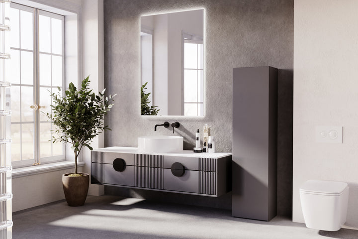 Massiv reol LONI 160x40 cm - farve Artisan eg