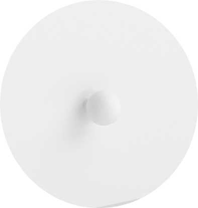 Emi sengebord hvidt - håndtag hvidt