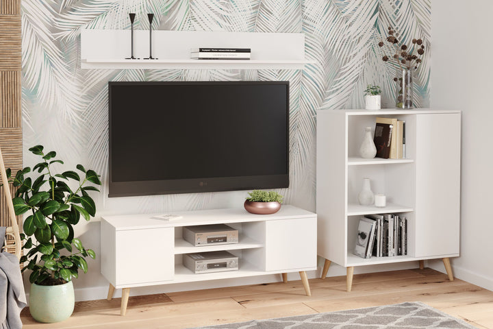 Hylde hvid 100 cm - hvid