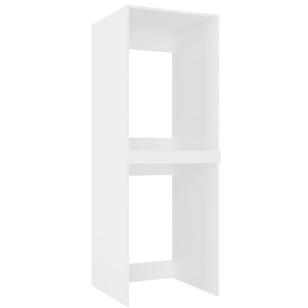 Badeværelsesskab / søjleskab til vaskemaskine / tørretumbler, Højde: 180 cm Bredde: 64 cm Dybde: 64 cm