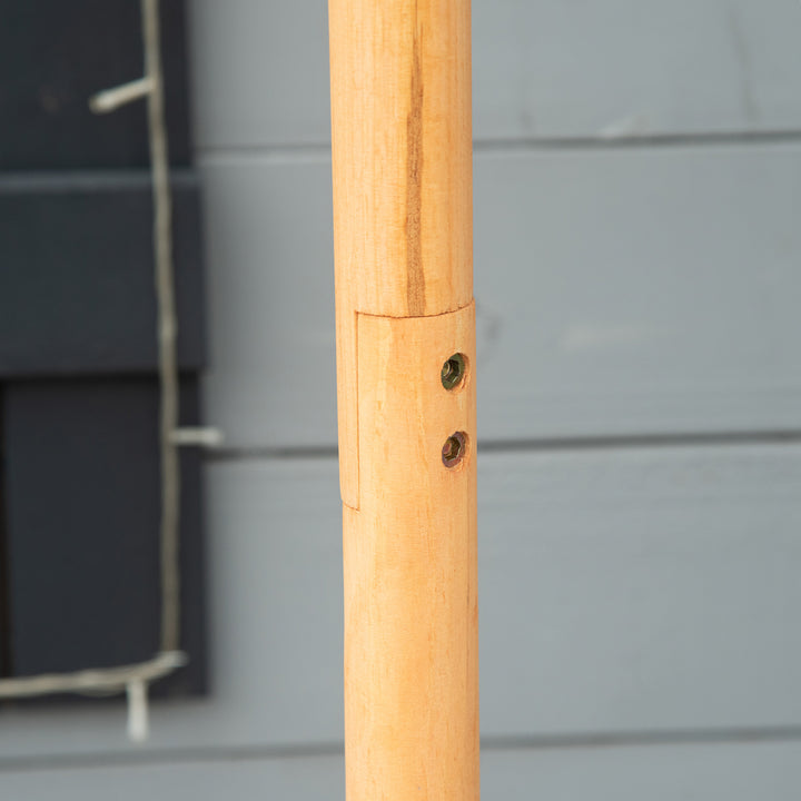 Fuglehus med stativ vejrbestandig fuglefoderautomat med vejrbestandigt zinktag træfoderautomat til vilde fugle 40 x 40 x 113 cm gul