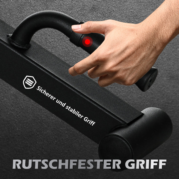 Barbell jack deadlift jack med skridsikkert greb deadlift barbell jack 50 x 12 x 33 cm sort