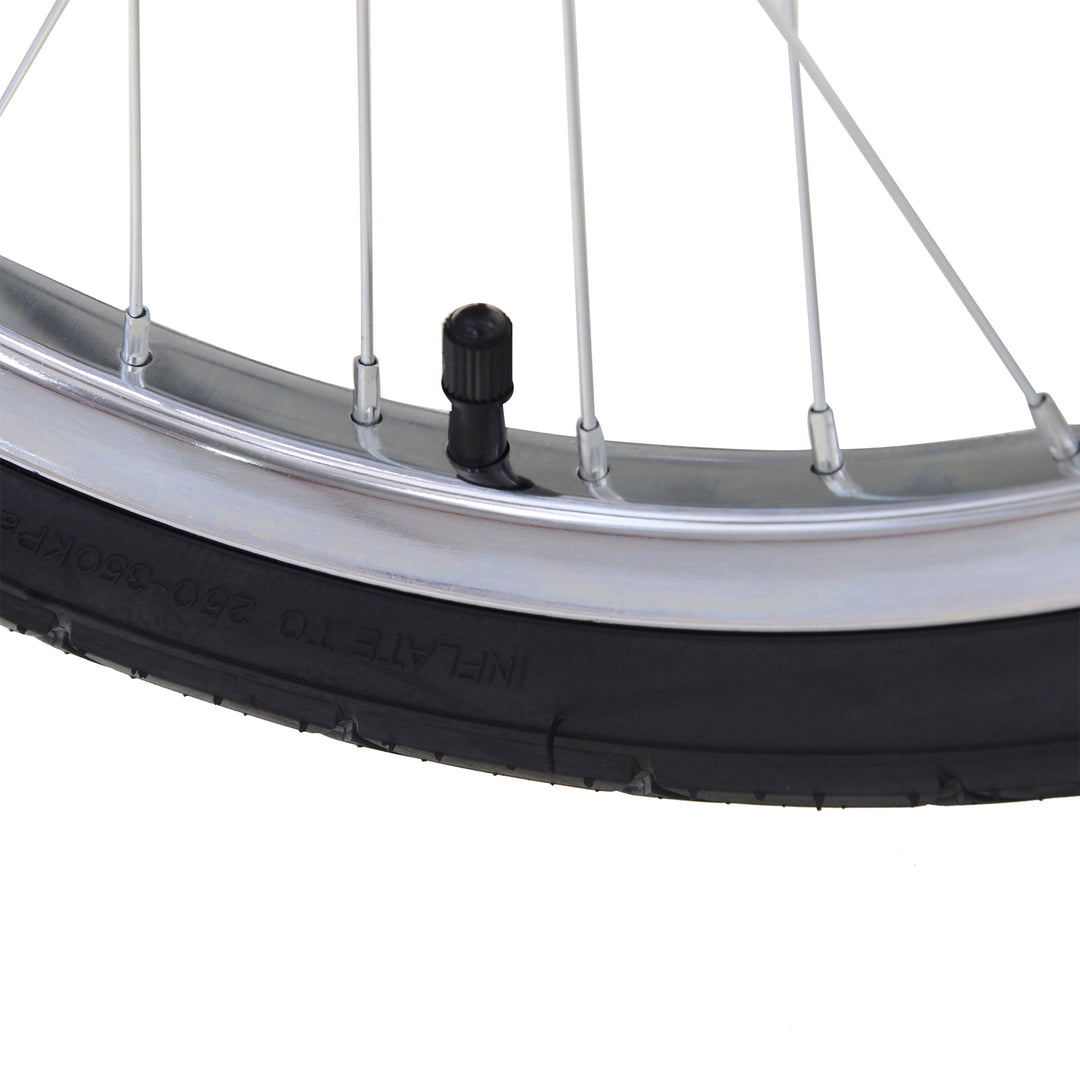 Sammenklappelig cykeltrailer, lasttrailer med kobling, transporttrailer med en lasteevne på op til 40 kg, transporttrailer til cykler og trækvogne, 140 x 88 x 60 cm