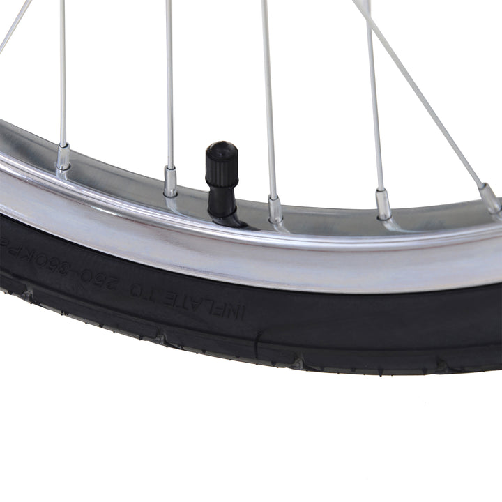 Sammenklappelig cykeltrailer, lasttrailer med kobling, transporttrailer med en lasteevne på op til 40 kg, transporttrailer til cykler og trækvogne, 140 x 88 x 60 cm