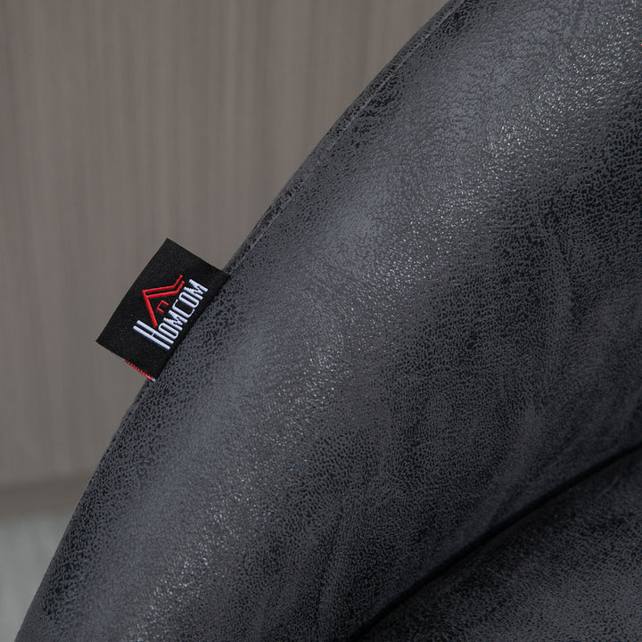 Sæt med 2 barstole, højdejusterbare, 360 graders drejeligt design, 57 cm x 50 cm x 84-104 cm, grå