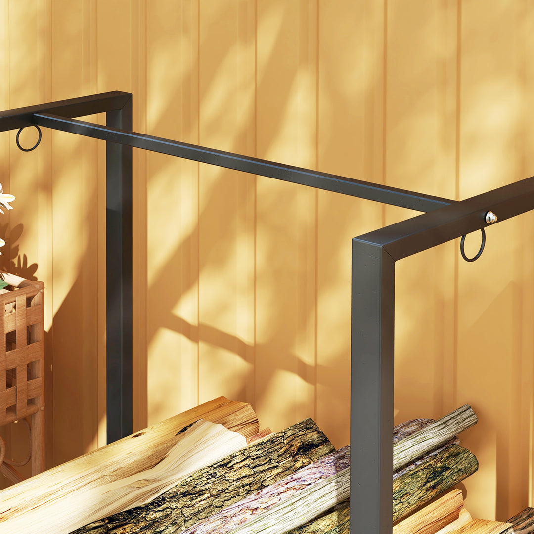 Brænderist, to sektioner, stel i rustfrit stål, op til 300 kg, 240 x 32 x 115 cm, sort