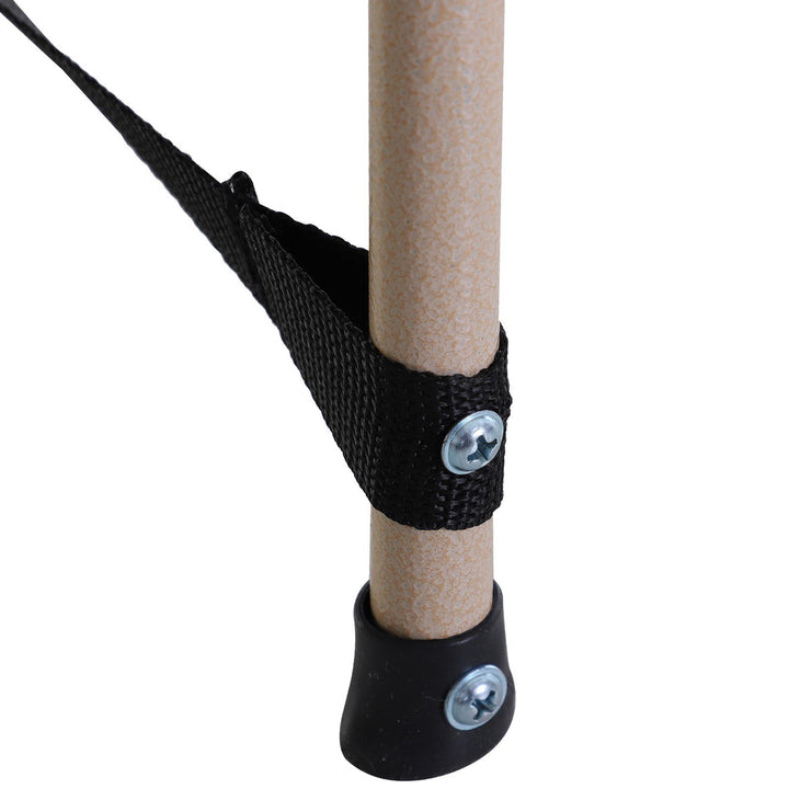 Feltseng, campingseng, foldbar, vejrbestandig, inklusive bæretaske, 190 x 68 x 52 cm, grå